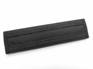 Molle návlek na opasek (6 polí) - černý (Molle belt panel )