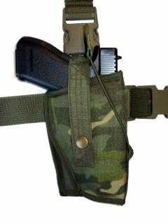 Pouzdro na pistoli s dvojím jištěním stehenní - MC Tropic Gen.2 (Stehenní pouzdro na zbraň)