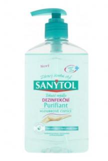 Dezinfekční mýdlo Sanytol varianta: Dezinfekční Purifiant, hloubkově čistící 250 ml