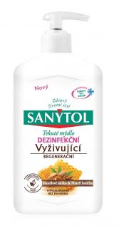 Dezinfekční mýdlo Sanytol varianta: Dezinfekční vyživující 250 ml
