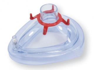 Maska resuscitační PVC varianta: pro dospělé střední č. 4