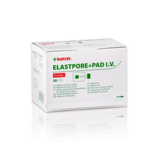 Náplast Elastpore + PAD sterilní balení: 8 x 6 cm, I.V., 50 ks