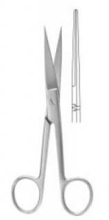 Nůžky chirurgické rovné hrotnaté CM varianta: 16,5 cm