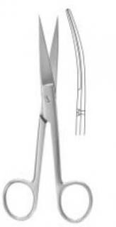 Nůžky chirurgické zahnuté hrotnaté CM varianta: 11,5 cm