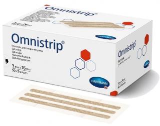 Omnistrip® proužky na stažení rány z NT varianta: 3 x 76 mm, 50 x 5 ks