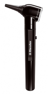Otoskop e-scope XL 2,5 V Riester varianta: černý, XL 2,5 V, pouzdro
