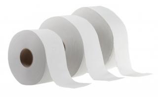 Papír toaletní Jumbo 2-vrstvý, 12 ks balení: 12 ks, nebělený