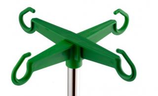 Plastový držák pro infúzní stojan Provita varianta: zelená barva