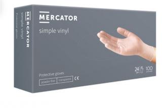 Rukavice  Mercator simple vinyl 100 ks varianta: velikost L / 100 ks