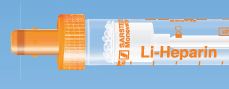 S-Monovette - Biochemické testy varianta: Biochem.test Li-Heparin 4,9 ml, 50 ks, k.č.04.1936