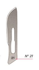 Skalpel sterilní CHIMO 10 ks varianta: č. 21, sterilní, 10 ks
