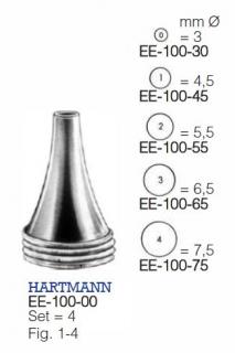 spekuly HARTMANN CM set 4 ks (1,2,3,4)
