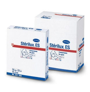 Sterilux ES Sterilní kompres  25x2 ks ks v bal: 2 x 25, rozměr: 10 x 20 cm