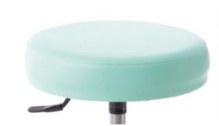 Stolička otočná kovový rám, výška 42 - 56 cm barva: zelená-tyrkysová