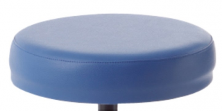 Stolička otočná plastový rám varianta: modrá