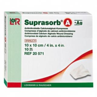 Suprasorb A+Ag varianta: 10 x 10 cm / 10 ks