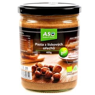 Pasta z lískových oříšků BIO 400g