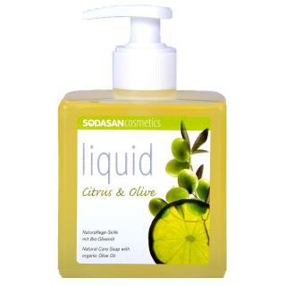 Tekuté mýdlo Citron – Oliva 300 ml SODASAN