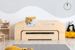 Adeko Dětská dřevěná postel AIKO - 180x80