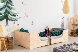 Adeko Dětská dřevěná postel PEPE 6 - 160x80