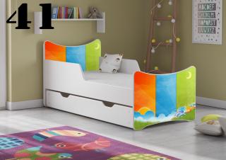 Plastiko Dětská postel Duha - 41 - 180x90