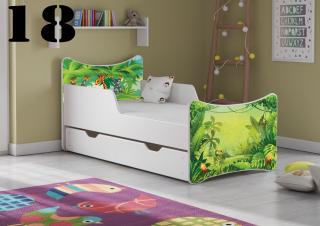 Plastiko Dětská postel Džungle - 18 - 160x80