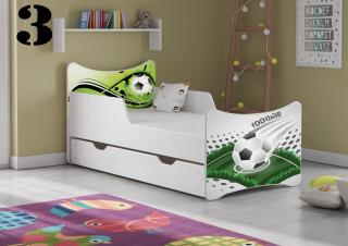 Plastiko Dětská postel Fotbal - 3 - 180x90