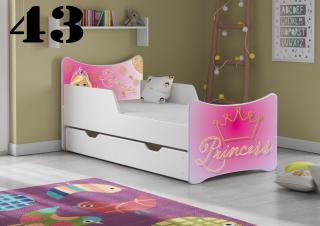 Plastiko Dětská postel Princezna - 43 - 180x90