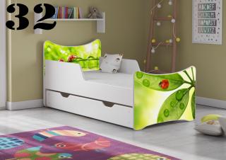 Plastiko Dětská postel se šuplíky Beruška - 32 - 140x70
