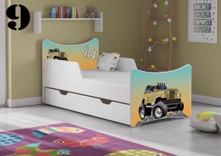 Plastiko Dětská postel se šuplíky Jeep - 9 - 180x90