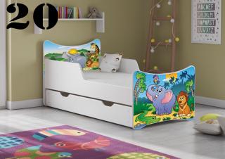 Plastiko Dětská postel se šuplíky Safari - 20 - 160x80