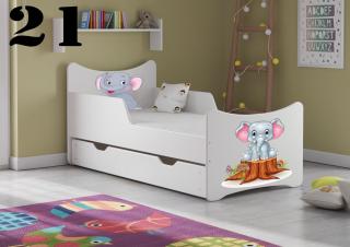 Plastiko Dětská postel se šuplíky Slůně - 21 - 160x80