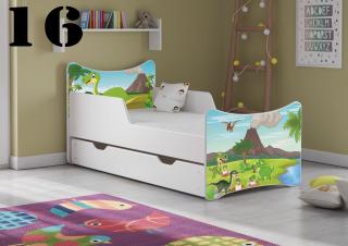 Plastiko Dětská postel se šuplíky Sopka - 16 - 140x70