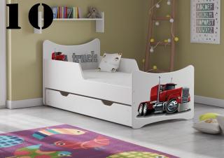 Plastiko Dětská postel se šuplíky Truck - 10 - 160x80