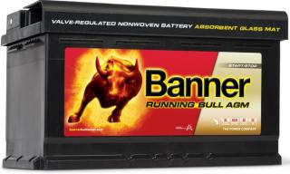 Banner Running Bull Start-Stop AGM 12V 60Ah 640A 56001