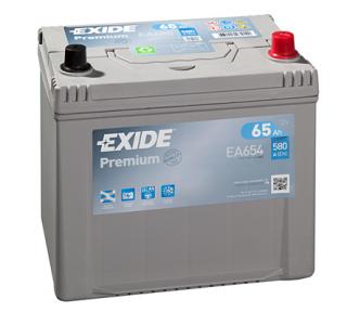 Exide 12V/65AH PREMIUM CARBON BOOST EA-654