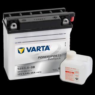 Motobaterie Varta Funstart 12V/11Ah, YB10L-A2,511012