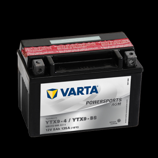 Motobaterie Varta Funstart AGM 12V/10Ah, YTX12-BS,510012