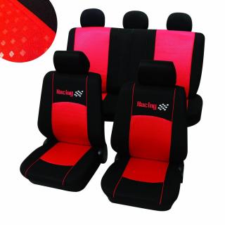 Autopotahy RACING červené