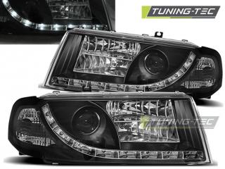 Škoda Octavia 1 00-10 - Přední světla DAYLIGHT - Černá