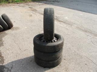 165/65 R14 79T Michelin MXT pneu + disk  (pneu + disk z vozu Suzuki Swift 1.6 16V, 68kW, r.v. 1993. Cena za jeden kus info: 724 008 008)