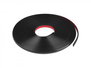 Černá samolepící PVC lišta 12mm x 8M