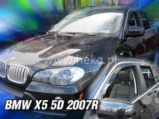 HEKO Ofuky oken BMW X5 5dveř 07- před.+zadní