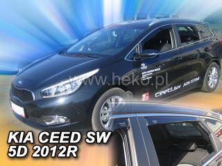 HEKO Ofuky oken Kia Cee´d 5dveř 12- před.+zadní SW