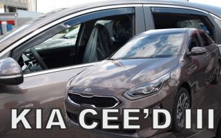 HEKO Ofuky oken Kia Cee´d 5dveř 17- před.+zadní htb