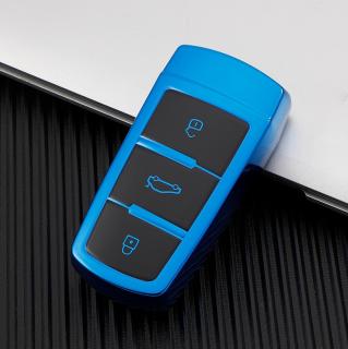 Obal na klíč VW Passat B6 - modrá