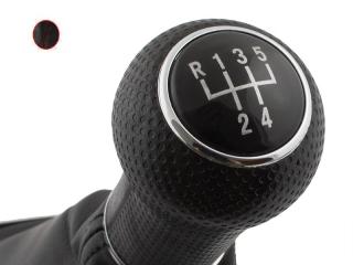 Řadící páka s manžetou VW Golf IV, Bora 5st. černá 23mm