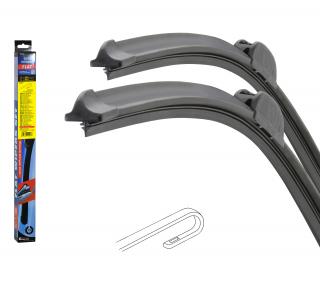 Stěrače FLAT SET (HOOK) 530+510mm