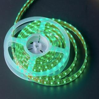 LED diodový pásek- STRIP 5m, LED 3528, zelené světlo (LED diodový ohebný STRIP pásek, 12V, LED 3528, zelené světlo, délka 500cm)
