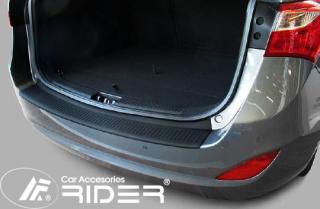 Ochranná krycí lišta pro páté dveře Hyundai i 30 combi 12R (Krycí lišta prahu kufru)